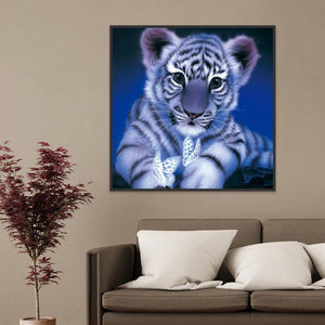 Tiger 30x30cm(canvas) full square drill diamond painting