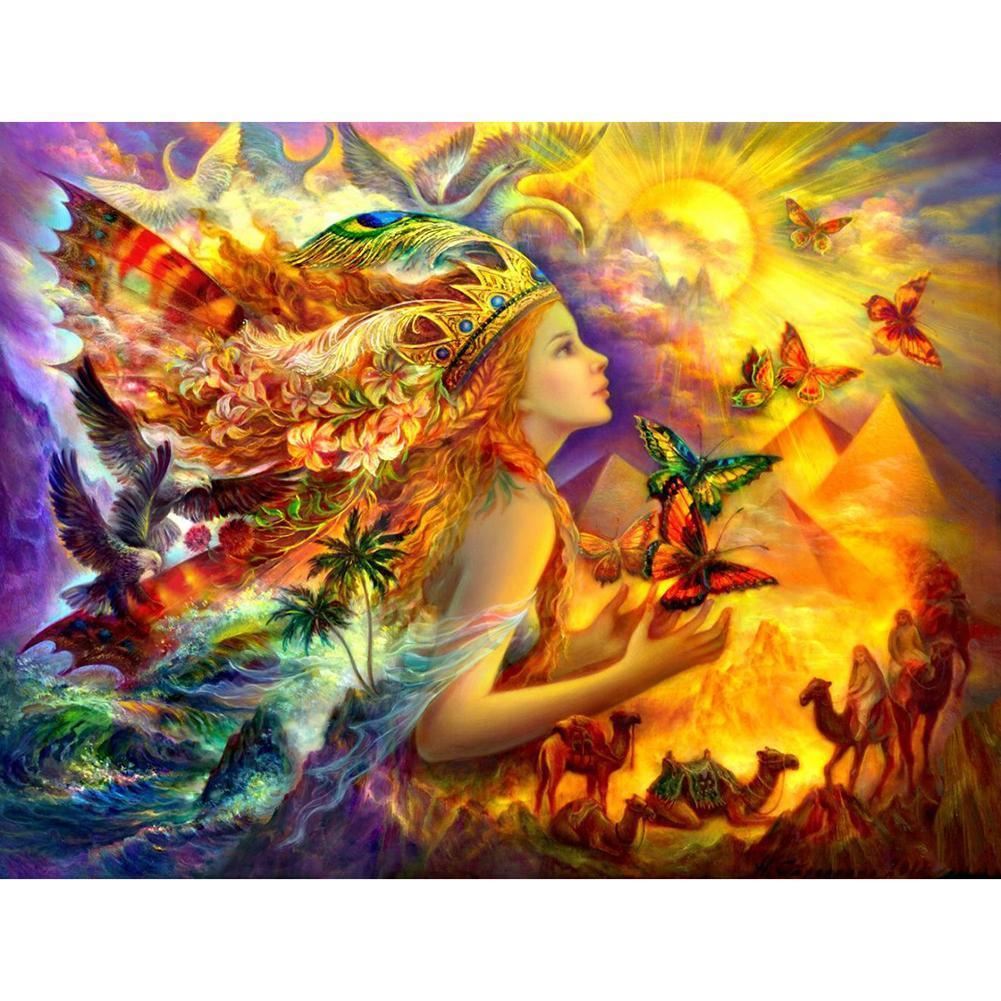Butterfly Beauty 40x30cm(canvas) full square drill diamond painting