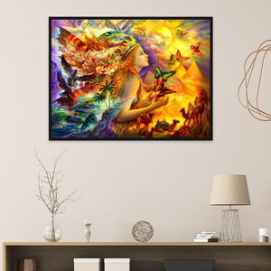 Butterfly Beauty 40x30cm(canvas) full square drill diamond painting