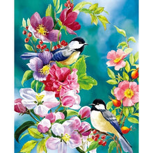 Load image into Gallery viewer, 2 Birds 30x40cm(canvas) full square drill diamond painting
