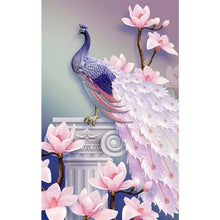 Load image into Gallery viewer, Peacock 30x40cm(canvas) full square drill diamond painting
