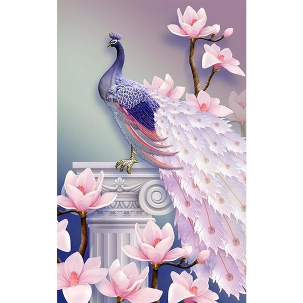 Peacock 30x40cm(canvas) full square drill diamond painting