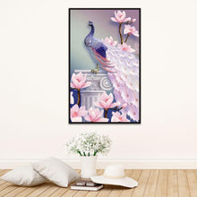 Load image into Gallery viewer, Peacock 30x40cm(canvas) full square drill diamond painting
