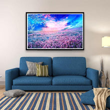 Load image into Gallery viewer, Pink Landscape 40x30cm(canvas) full round drill diamond painting
