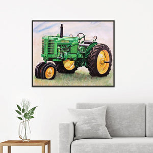 Tractor 40x30cm(canvas) full round drill diamond painting