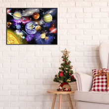 Load image into Gallery viewer, Novelty Planets 40x30cm(canvas) full round drill diamond painting
