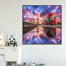Load image into Gallery viewer, Landscape 30x30cm(canvas) full round drill diamond painting

