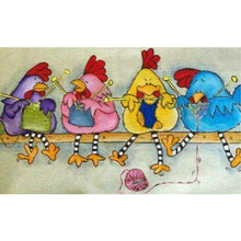 Load image into Gallery viewer, Cute Chicks 30x50cm(canvas) full square drill diamond painting
