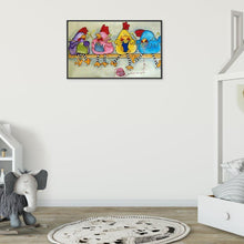Load image into Gallery viewer, Cute Chicks 30x50cm(canvas) full square drill diamond painting
