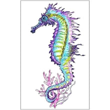 Load image into Gallery viewer, Sea Horse 40x30cm(canvas) full square drill diamond painting
