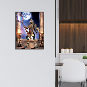 Monster 30x40cm(canvas) full round drill diamond painting