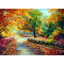 Load image into Gallery viewer, Landscape 50x38cm(canvas) full round drill diamond painting
