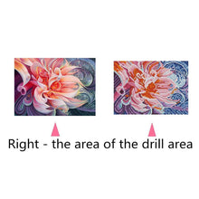 Load image into Gallery viewer, Novelty Flowers 33x25cm(canvas) partial round drill diamond painting
