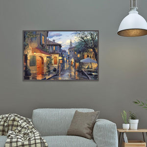 Landscape 40x30cm(canvas) full round drill diamond painting