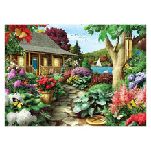 Load image into Gallery viewer, Garden 40x30cm(canvas) full round drill diamond painting
