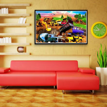 Load image into Gallery viewer, Car 40x30cm(canvas) full round drill diamond painting
