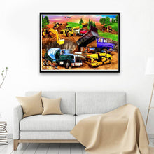 Load image into Gallery viewer, Car 40x30cm(canvas) full round drill diamond painting
