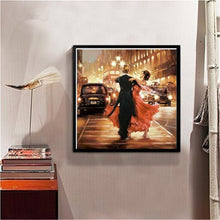Load image into Gallery viewer, Lovers 30x30cm(canvas) full round drill diamond painting
