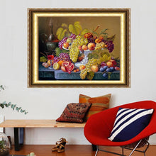 Load image into Gallery viewer, Fruit Plate 30x40cm(canvas) full round drill diamond painting
