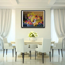 Load image into Gallery viewer, Fruit Plate 30x40cm(canvas) full round drill diamond painting
