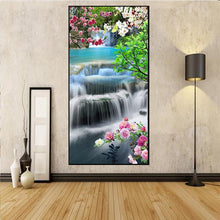 Load image into Gallery viewer, Landscape 85x45cm(canvas) full round drill diamond painting
