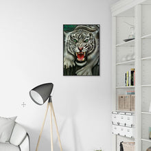 Load image into Gallery viewer, Fierce Tiger 30x40cm(canvas) full round drill diamond painting

