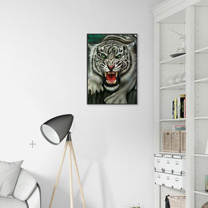 Fierce Tiger 30x40cm(canvas) full round drill diamond painting