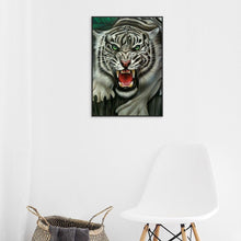 Load image into Gallery viewer, Fierce Tiger 30x40cm(canvas) full round drill diamond painting
