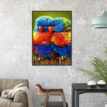 Load image into Gallery viewer, Parrot 40x30cm(canvas) full round drill diamond painting
