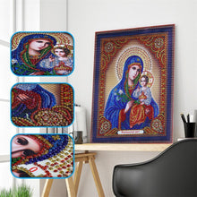 Load image into Gallery viewer, Religion 33x27cm(canvas) beautiful special shaped drill diamond painting
