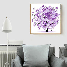 Load image into Gallery viewer, Happiness Tree 33x33cm(canvas) partial round drill diamond painting
