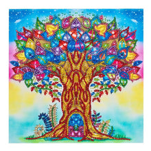 Load image into Gallery viewer, Colorful Tree 30x30cm(canvas) beautiful special shaped drill diamond painting
