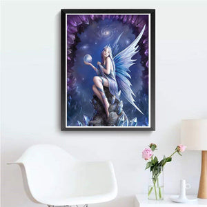 Fantasy Angel 30x40cm(canvas) full round drill diamond painting