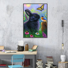 Load image into Gallery viewer, Rabbit 40x30cm(canvas) full round drill diamond painting
