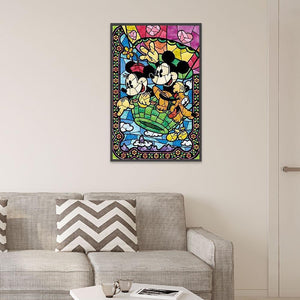 Mouse 30x40cm(canvas) full round drill diamond painting