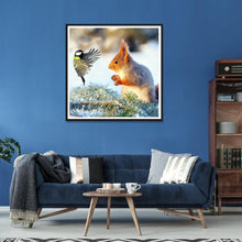 Load image into Gallery viewer, Bird Rabbit 30x30cm(canvas) full round drill diamond painting
