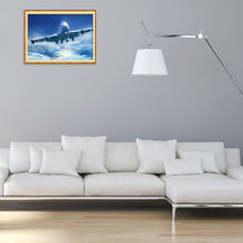 Load image into Gallery viewer, Airplane 40x30cm(canvas) full round drill diamond painting
