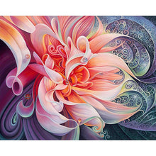 Load image into Gallery viewer, Flower 40x30cm(canvas) full round drill diamond painting
