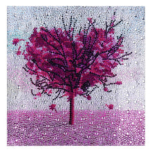 Load image into Gallery viewer, Love Tree 30x30cm(canvas) full special shaped drill diamond painting
