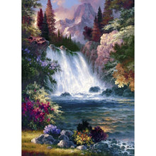 Load image into Gallery viewer, Fantasy View 40x30cm(canvas) full round drill diamond painting
