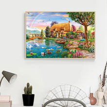 Load image into Gallery viewer, Scenery 30x40cm(canvas) full round drill diamond painting
