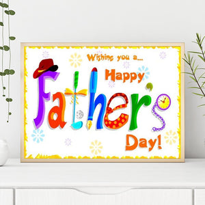 Father Day 30x40cm(canvas) full round drill diamond painting
