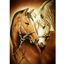 Load image into Gallery viewer, Cute Animals 40x30cm(canvas) full round drill diamond painting
