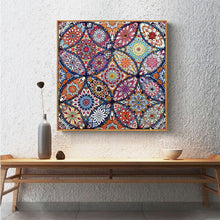 Load image into Gallery viewer, Flower 30x30cm(canvas) beautiful special shaped drill diamond painting
