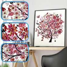 Load image into Gallery viewer, Tree 30x30cm(canvas) beautiful special shaped drill diamond painting
