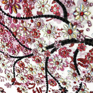 Tree 30x30cm(canvas) beautiful special shaped drill diamond painting