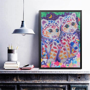 Little Tiger 40x50cm(canvas) beautiful special shaped drill diamond painting