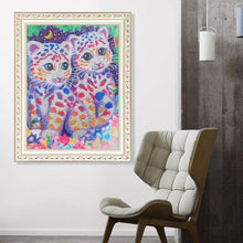 Load image into Gallery viewer, Little Tiger 40x50cm(canvas) beautiful special shaped drill diamond painting
