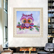 Load image into Gallery viewer, Cute Cat 30x30cm(canvas) beautiful special shaped drill diamond painting
