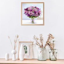 Load image into Gallery viewer, Flower Vase 30x30cm(canvas) full round drill diamond painting
